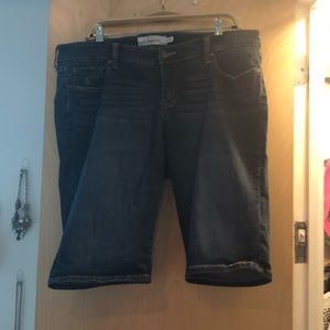 Medium Wash Torrid Bermuda Shorts
